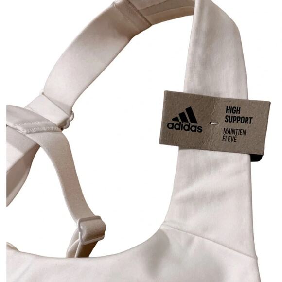 ADIDAS ULT Incl Bra Sports Bras White  Size 40C NWT - Picture 11 of 13
